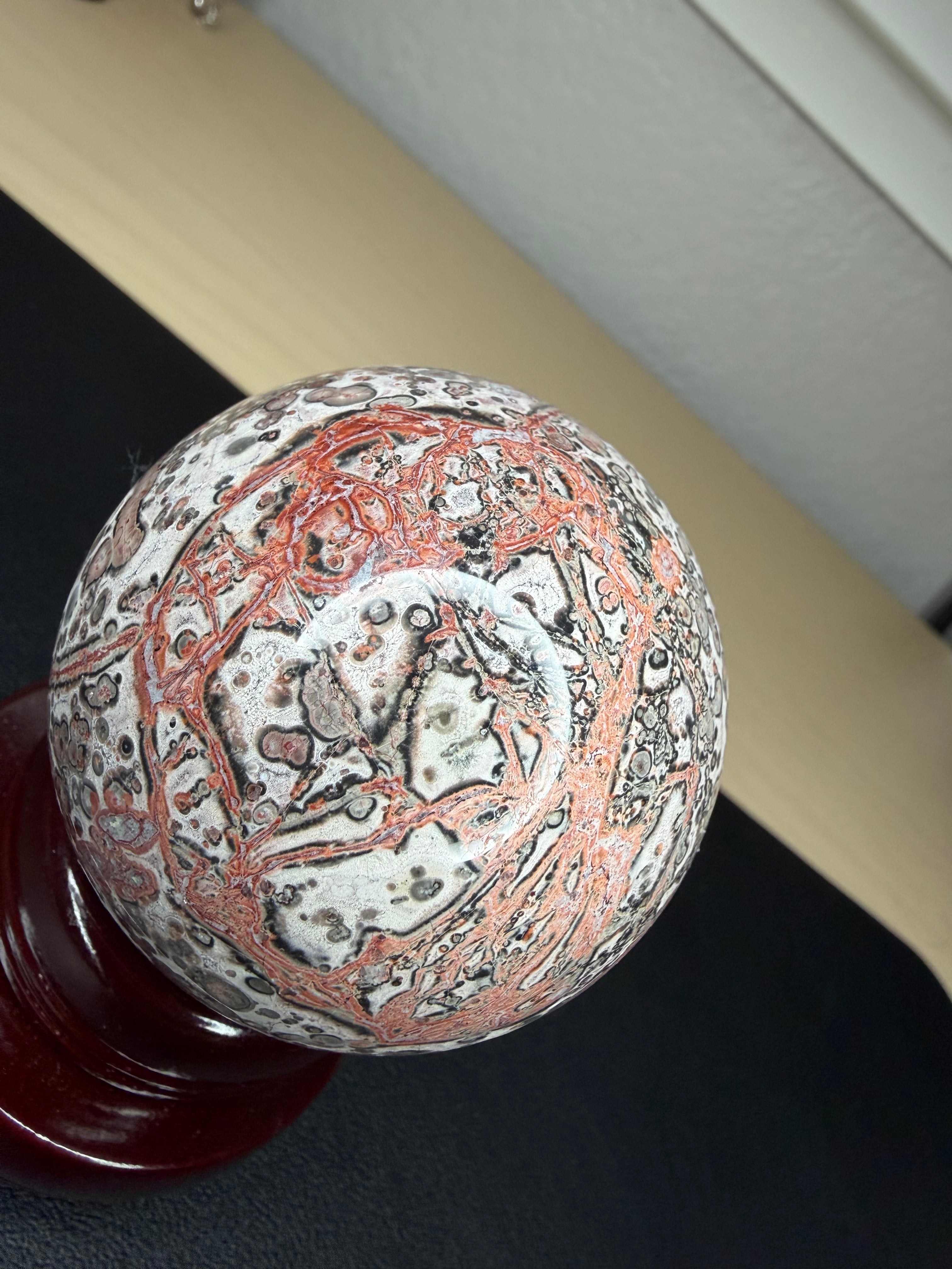 Leopard Skin Jasper Sphere