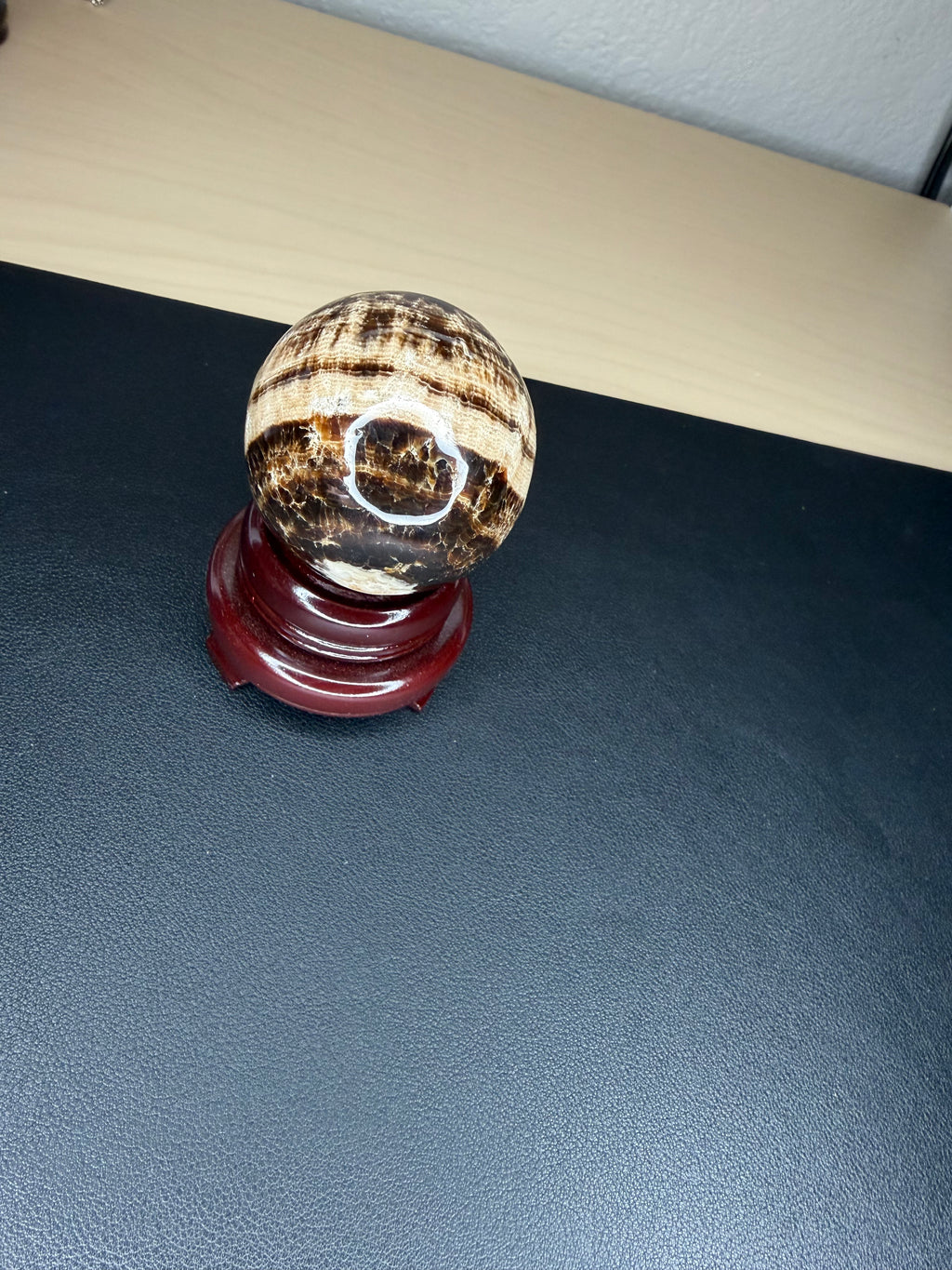 Chocolate Calcite sphere