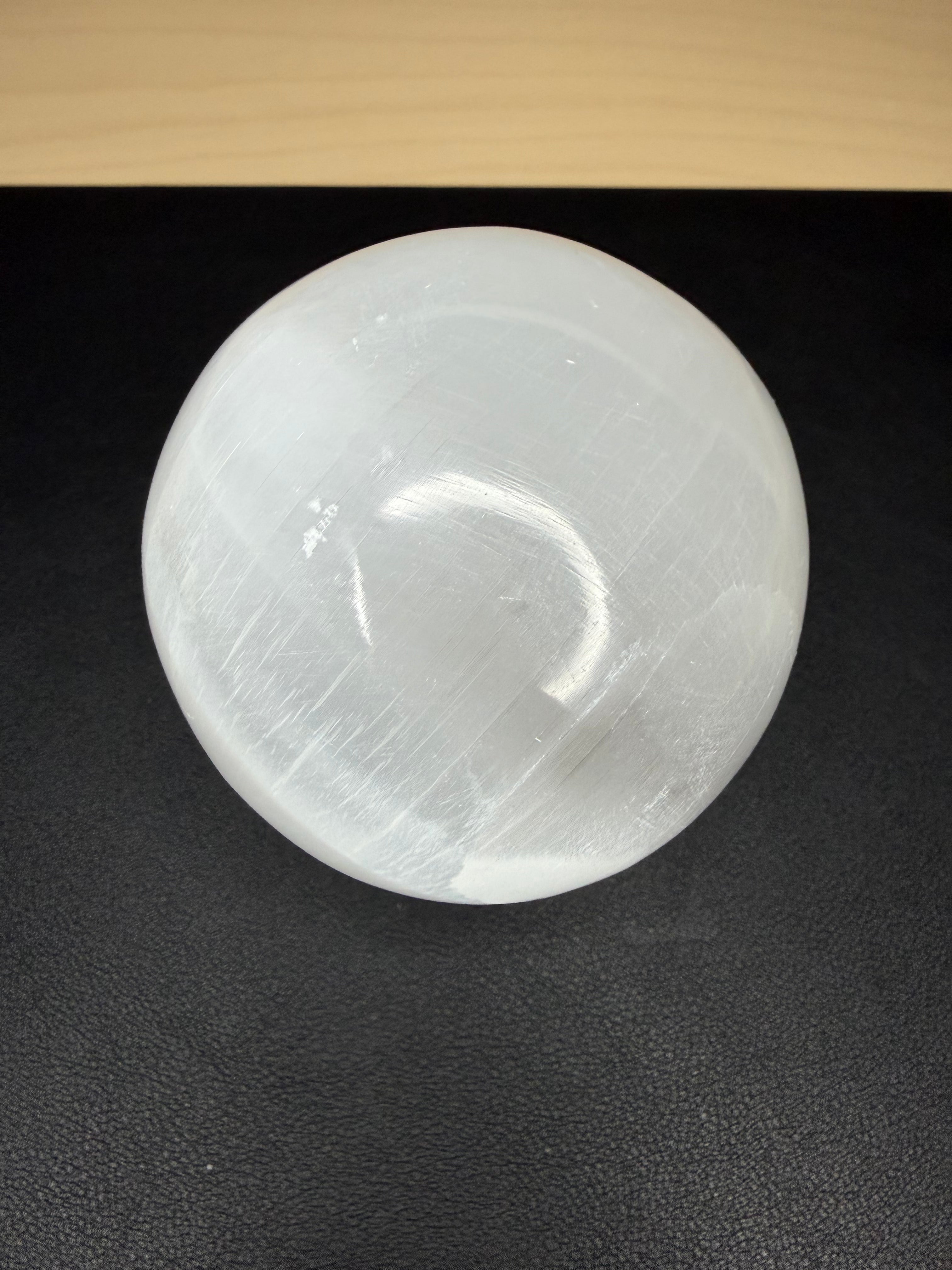 selenite sphere
