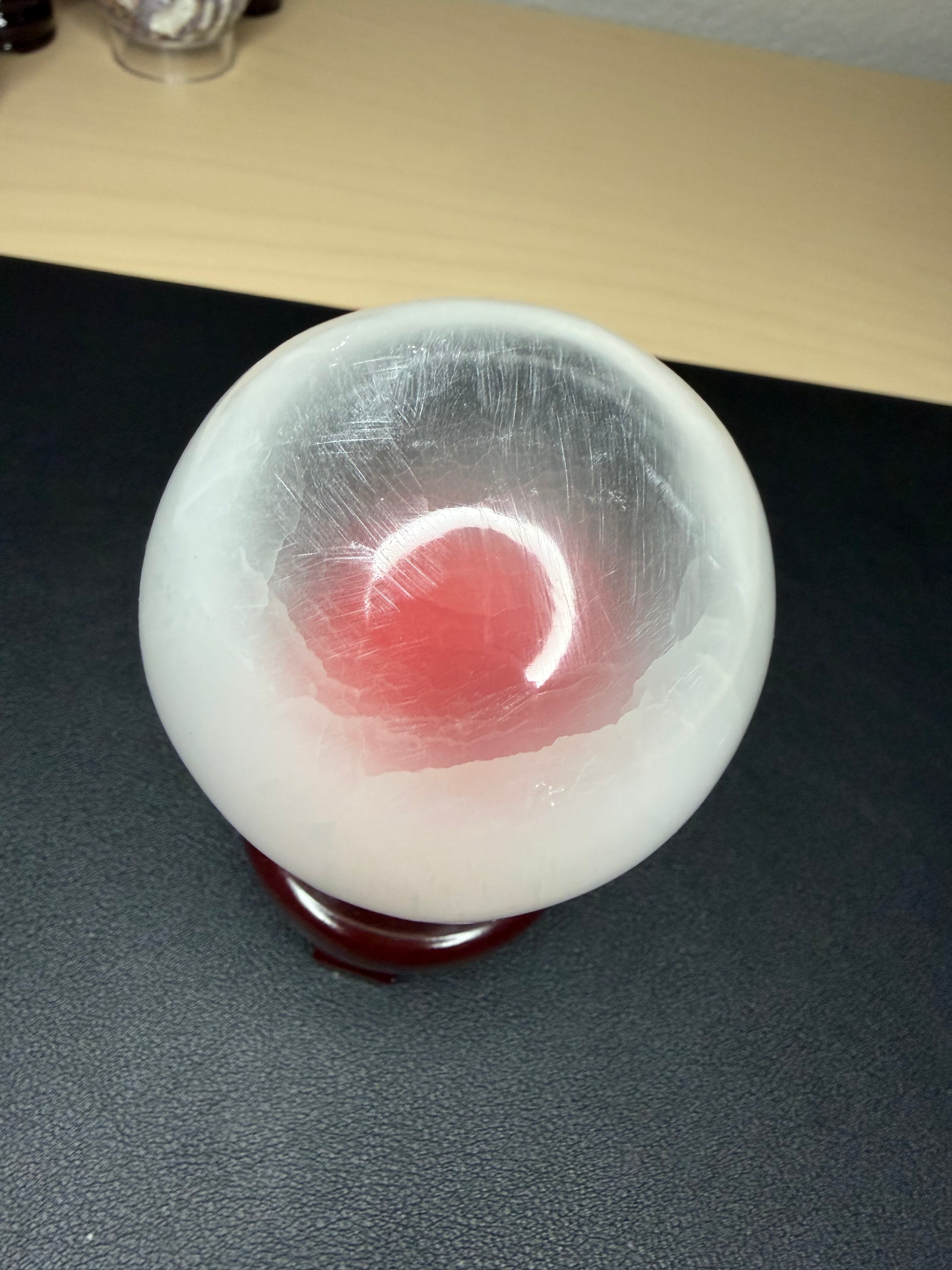 selenite sphere