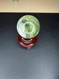 Green jade sphere