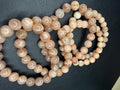 Peach moonstone bracelets ￼