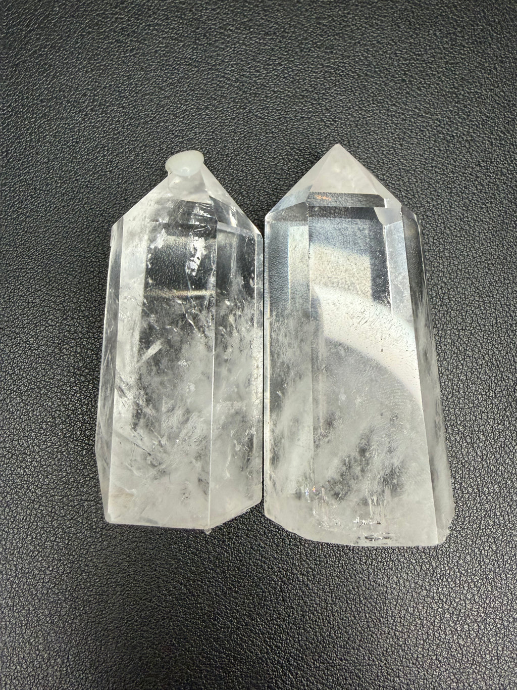 Clear quartz tower ￼