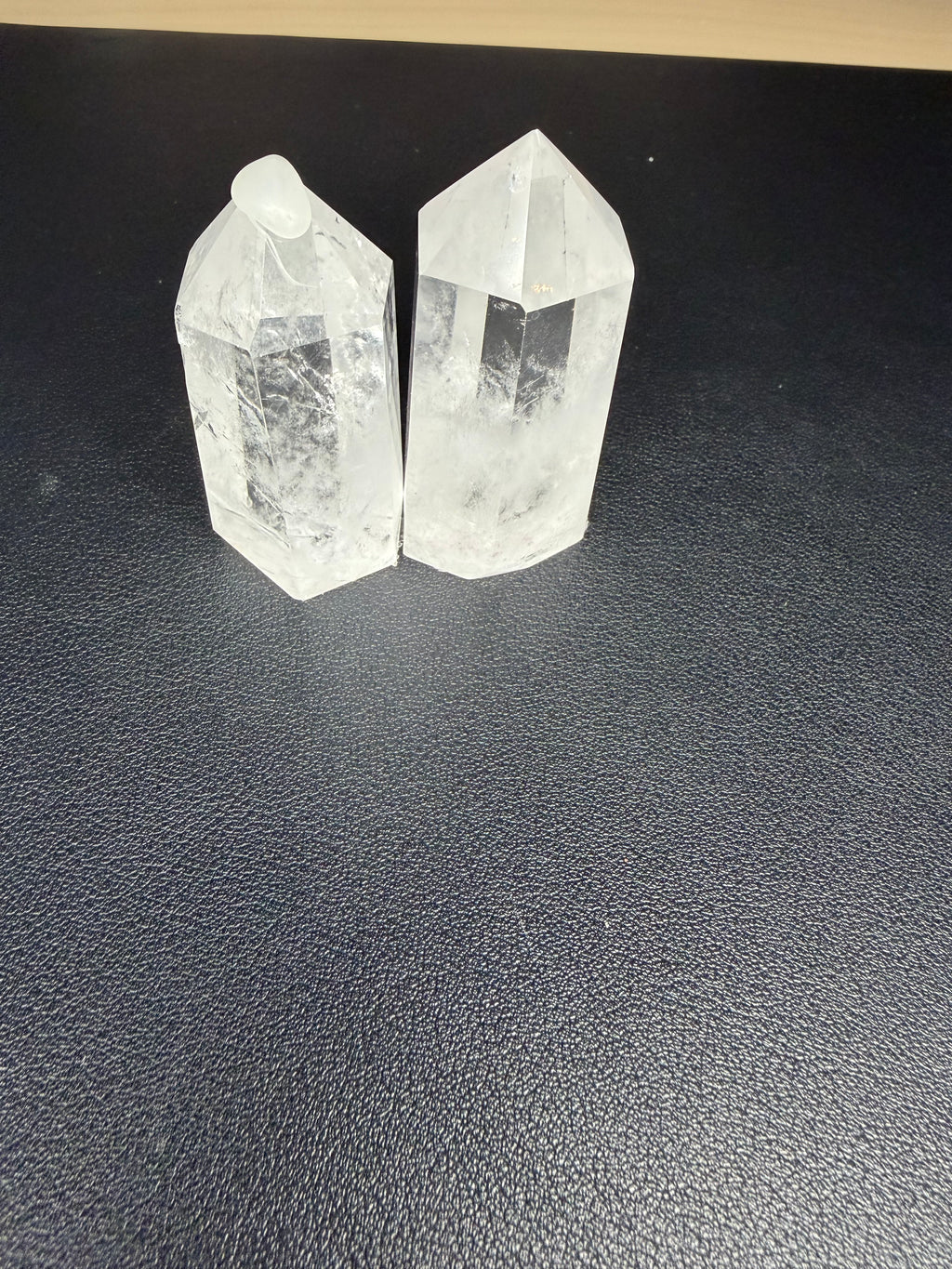 Clear quartz tower ￼