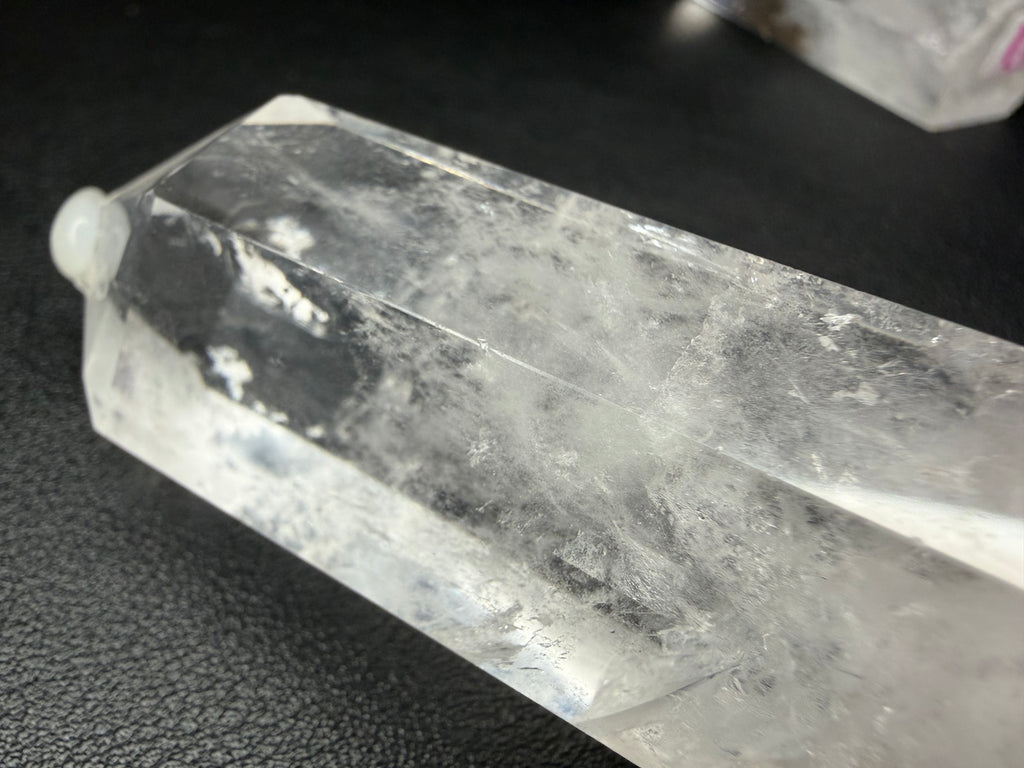 Clear quartz tower ￼