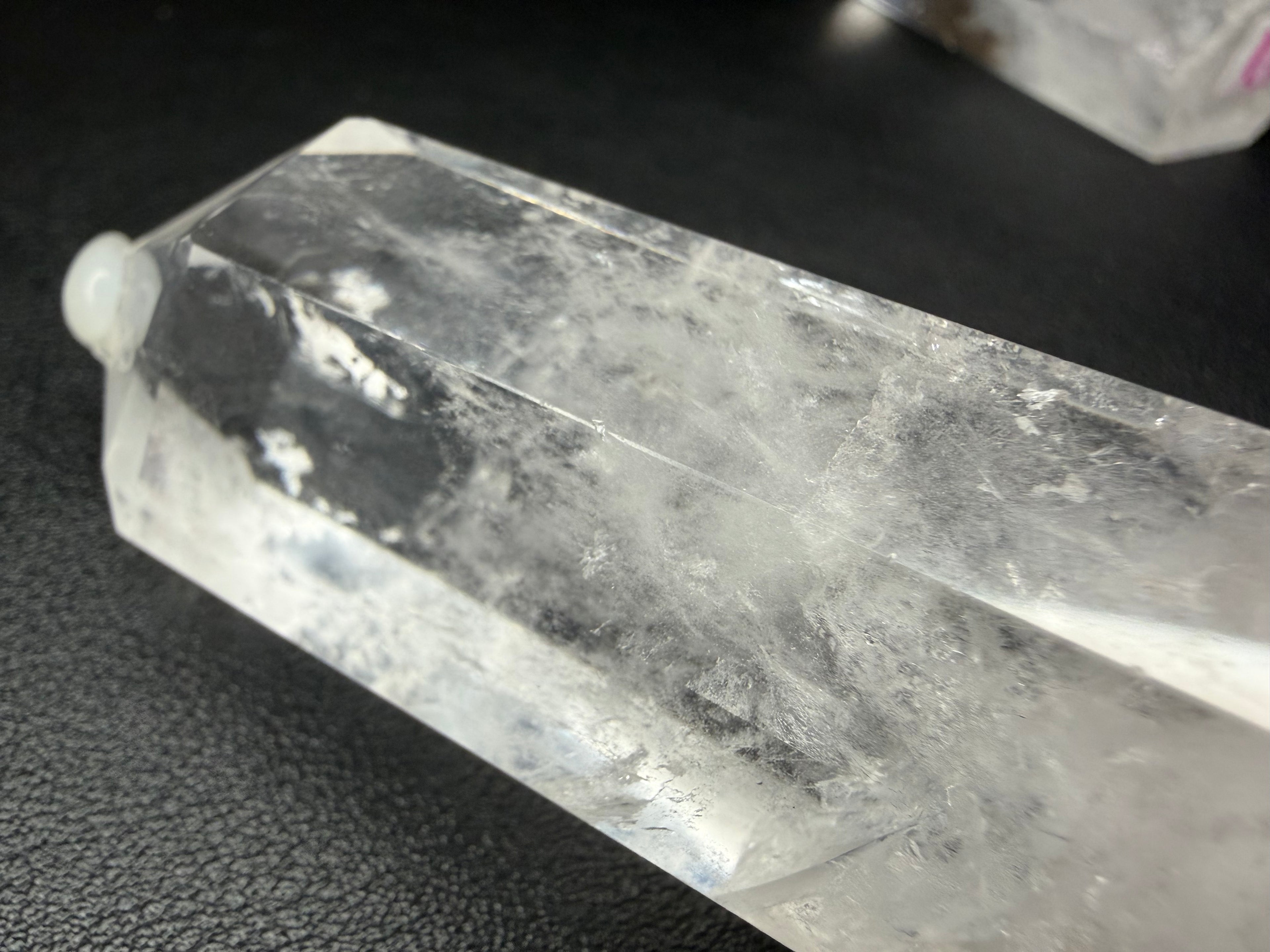 Clear quartz tower ￼
