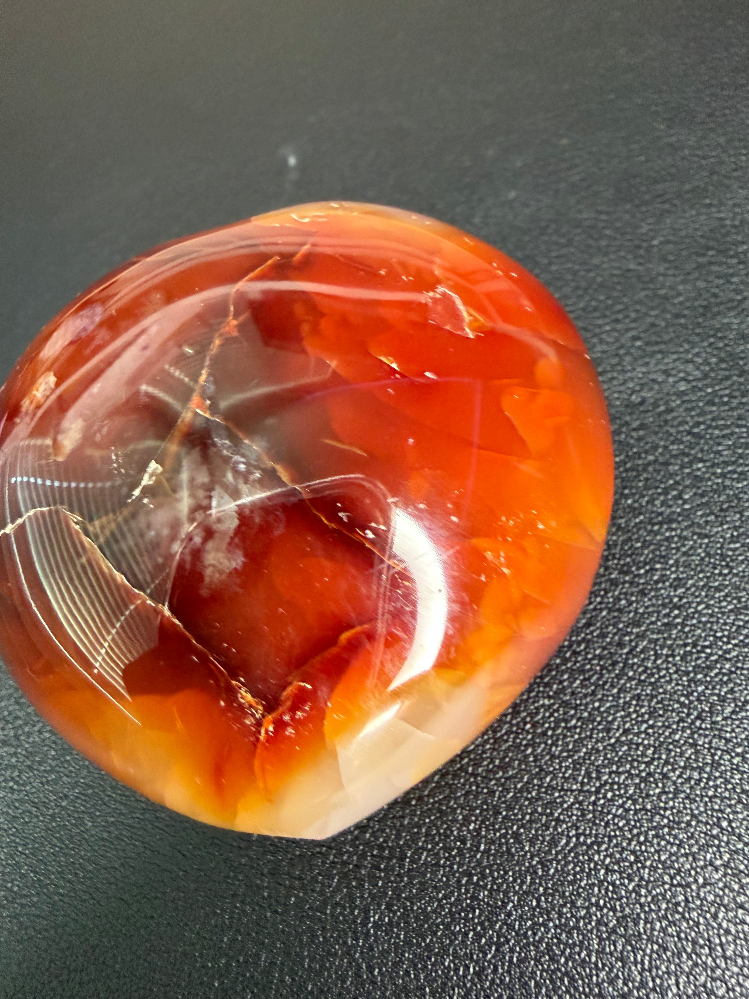 carnelian heart