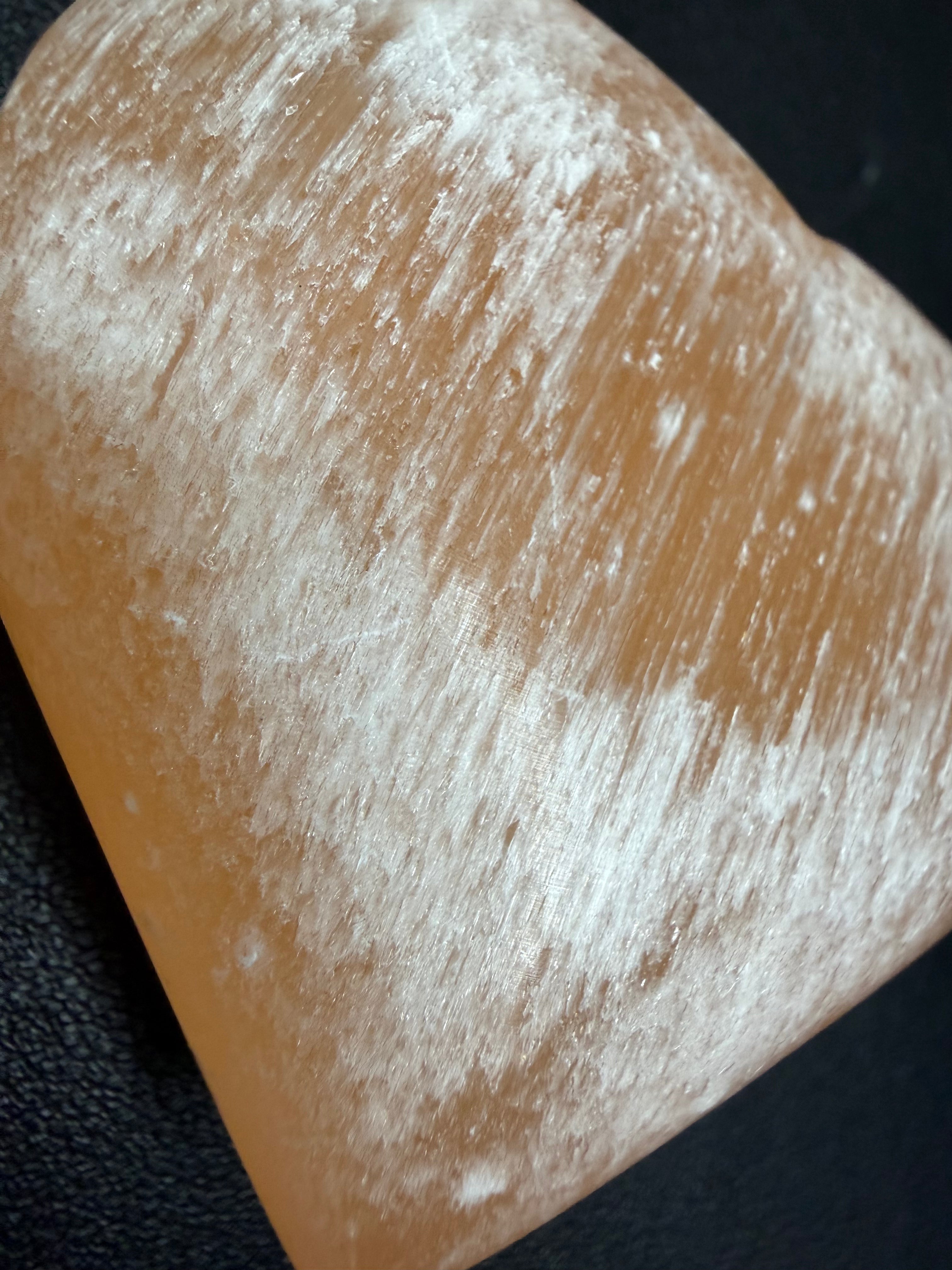 Peach selenite  ￼
