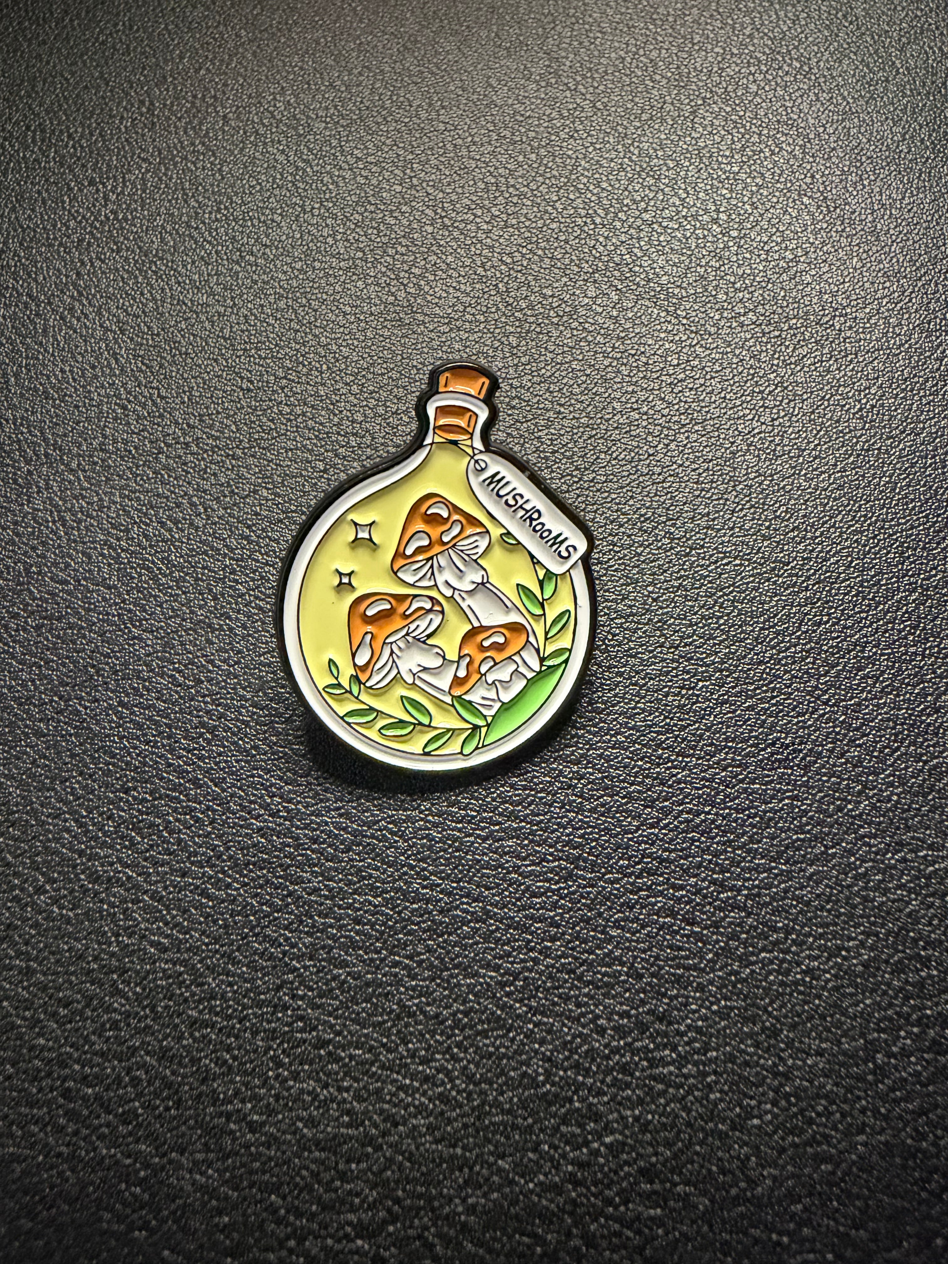 mushrooms pin