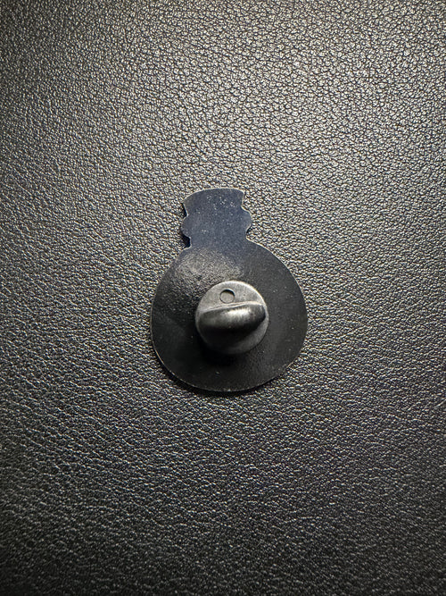 bottle of boos pin