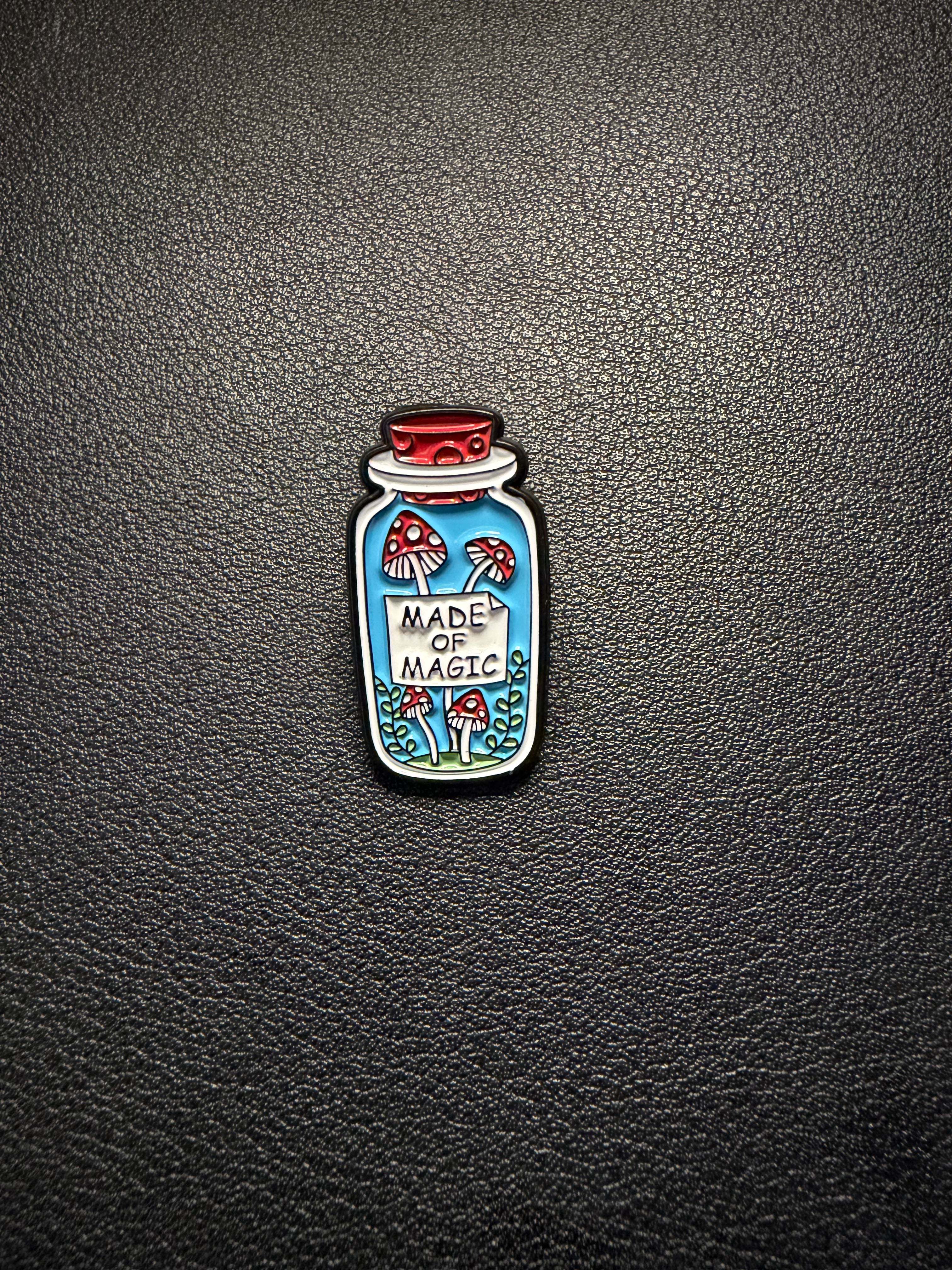 made of magic pin