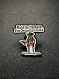 cowboy frog pin