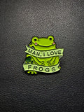 frog love pin