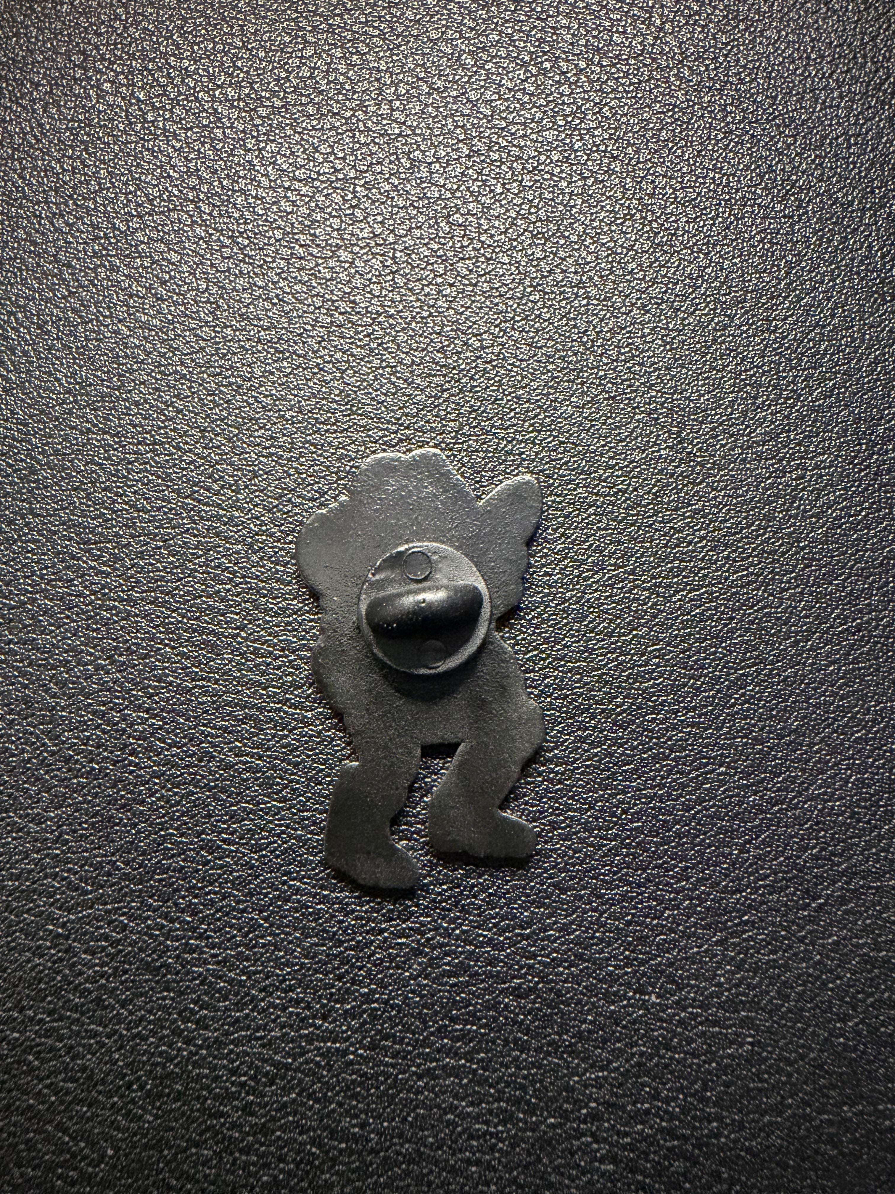 dancing cowboy frog pin