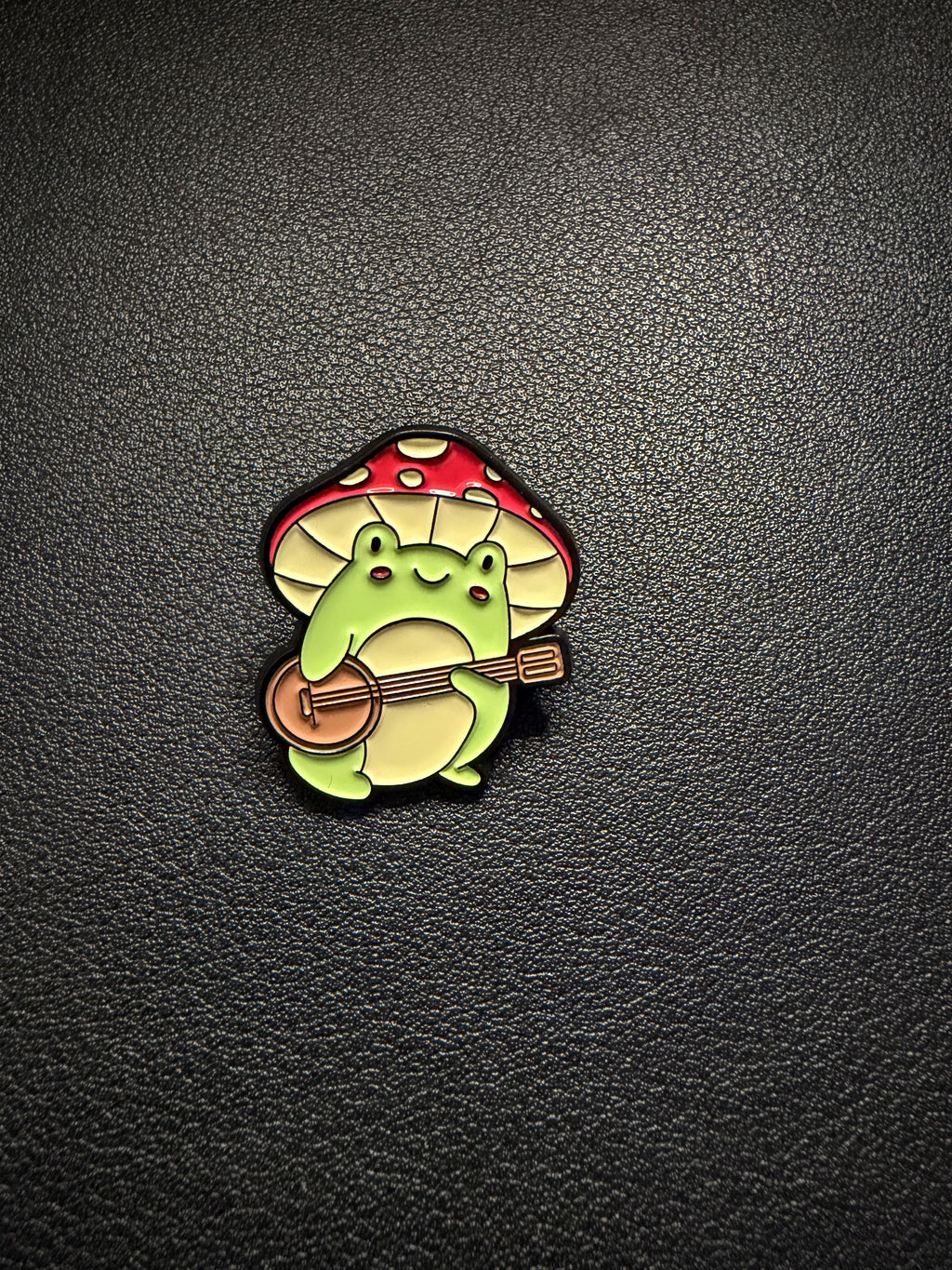 dancing frog pin