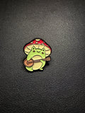 dancing frog pin